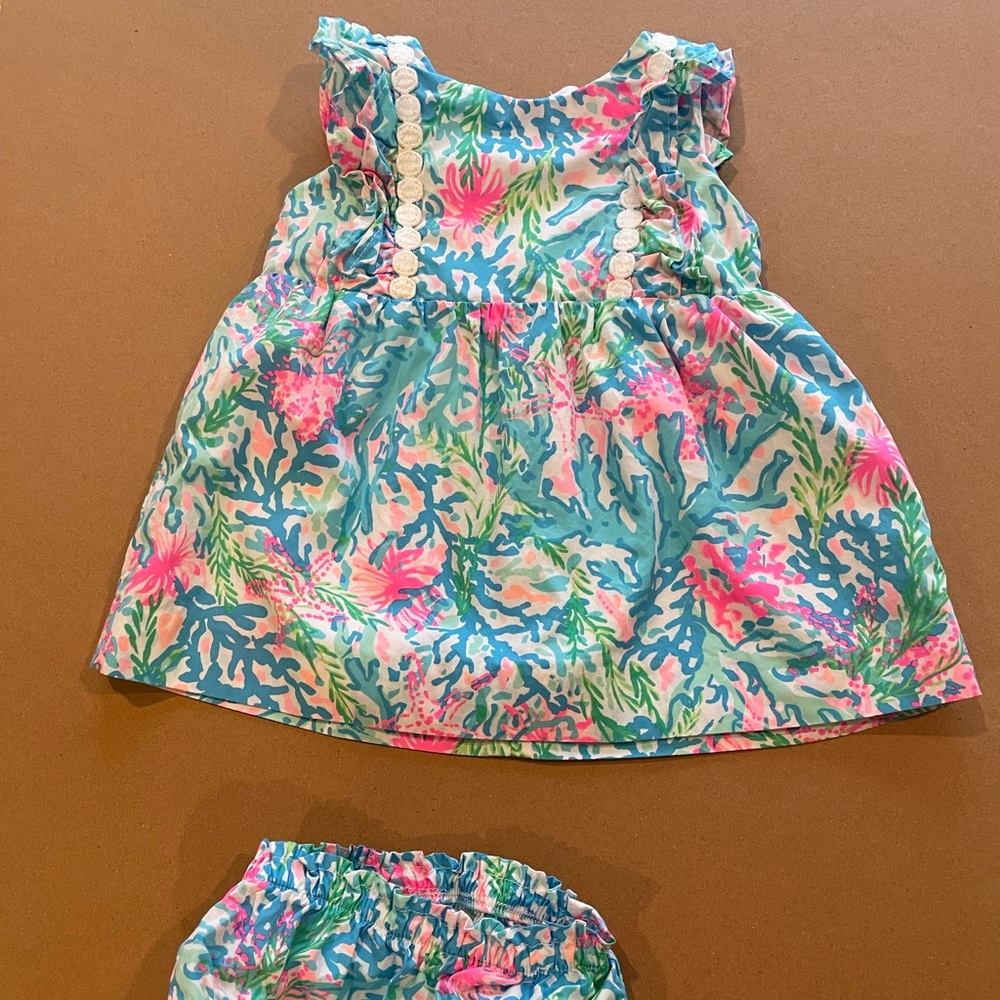 Lilly Pulitzer 2-Piece Outfit, 3-6mo